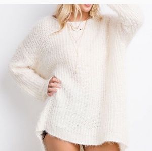 Sweater oversized and so soft and comfy